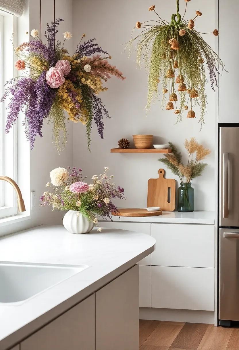 dried Flowers and Greens: Natural Decor for Your Kitchen