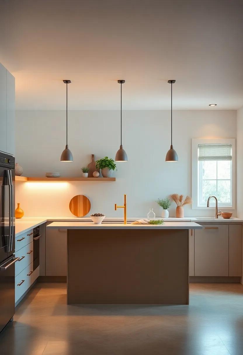 Layering Lighting for a warm Ambiance in the Kitchen