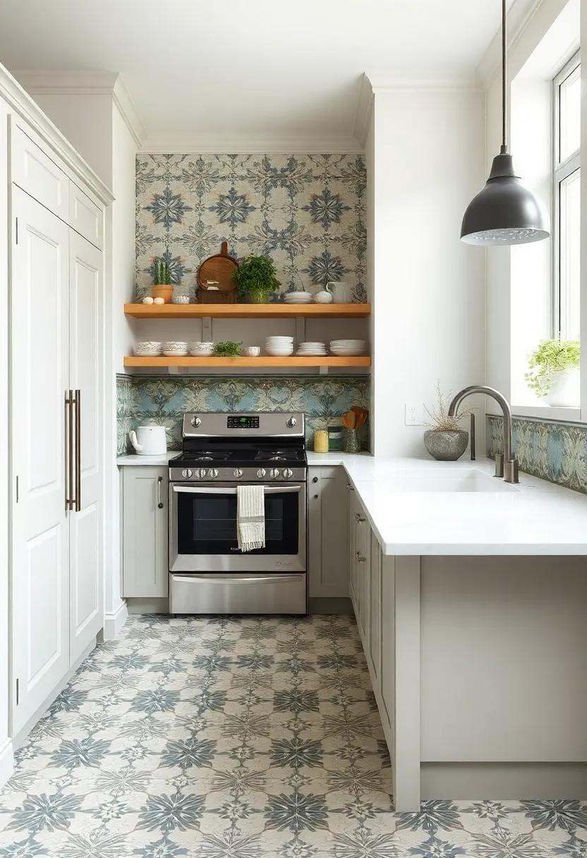 Hand-painted Tiles: Use stunning hand-painted tiles for a focal point or border that showcases artisanal craftsmanship in your design