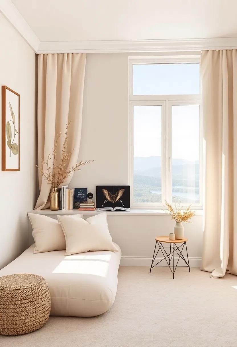 Creating ⁤a Reading Nook Filled with Cozy Textures and Inspiring views