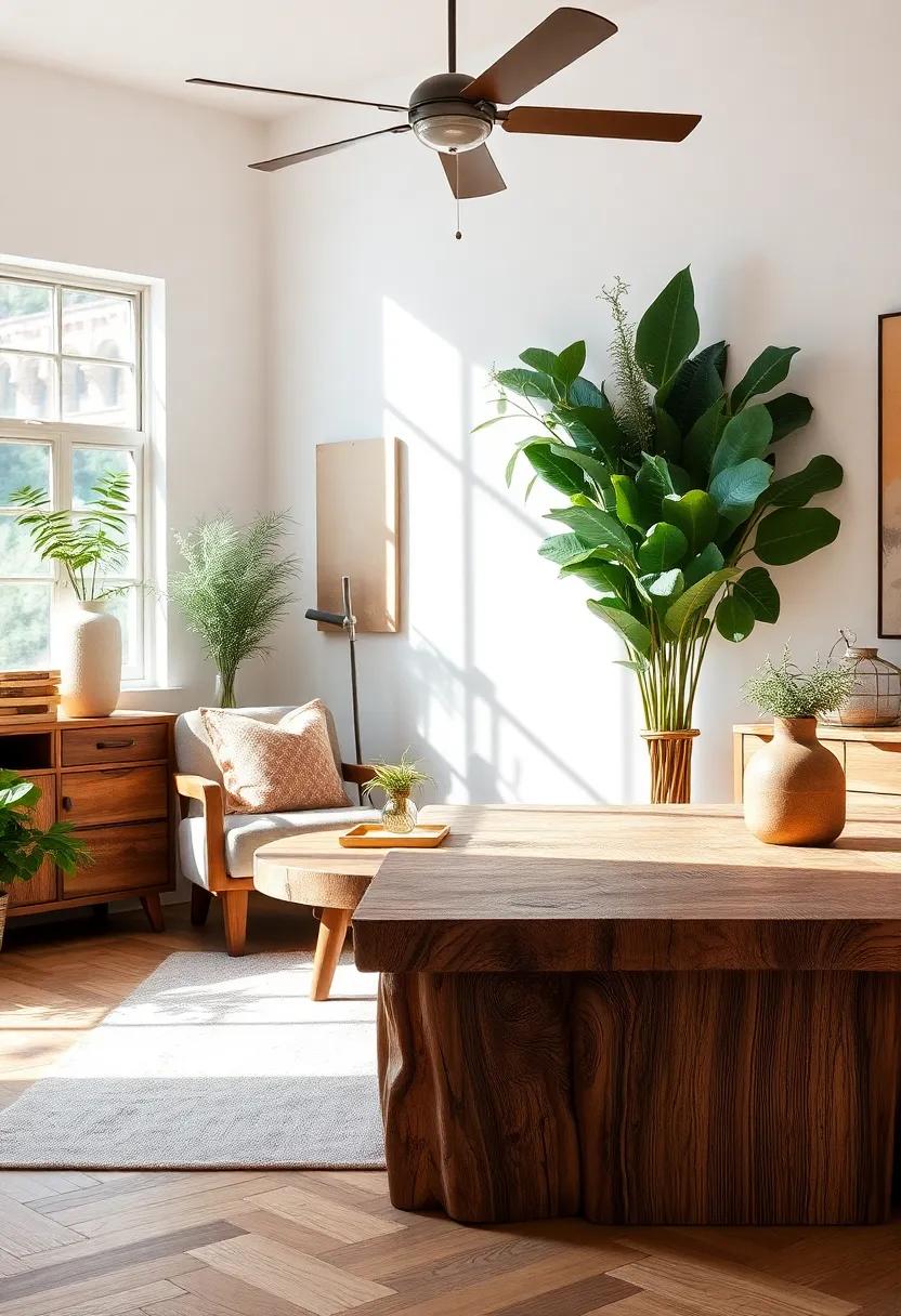 Use reclaimed ⁢wood ‍furniture to add⁣ warmth ⁣and ‌a history-rich texture