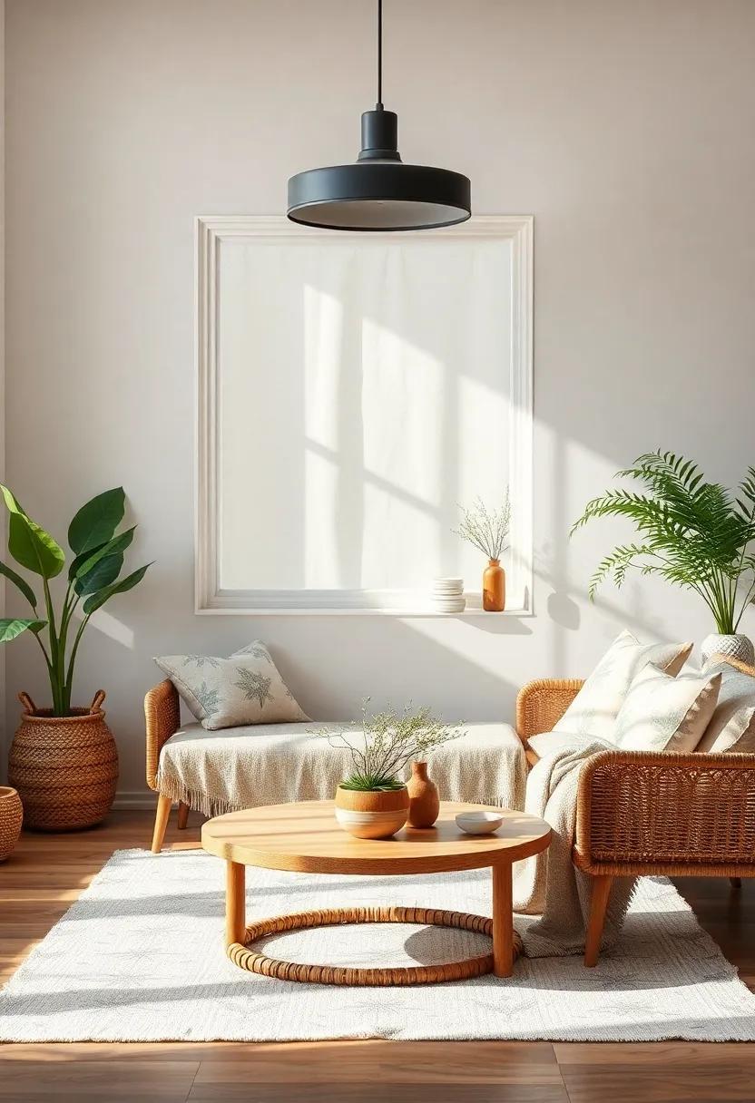 Introduce raw ​linen or cotton fabrics with ‌botanical prints to enhance natural aesthetics