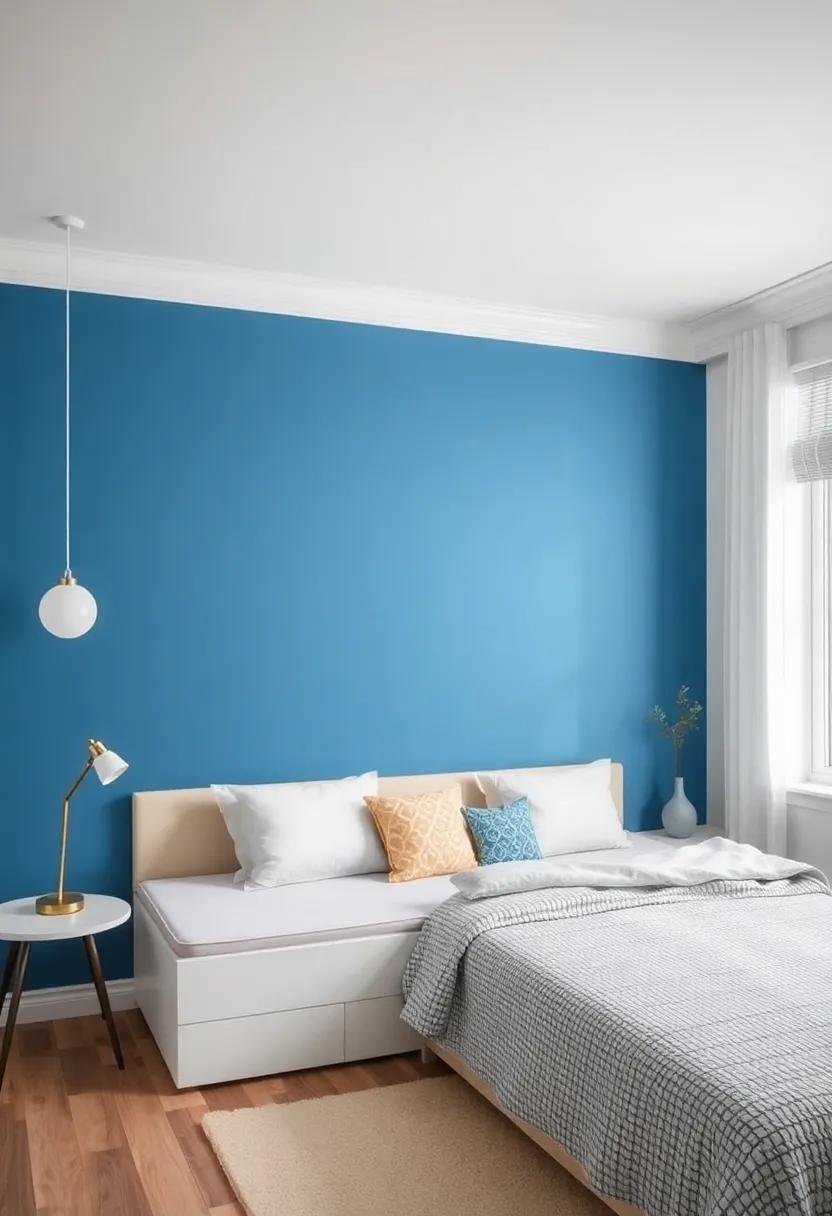 use Removable Wallpaper:​ Transform a feature wall with fun ⁢prints or bold colors without the commitment and hassle of paint