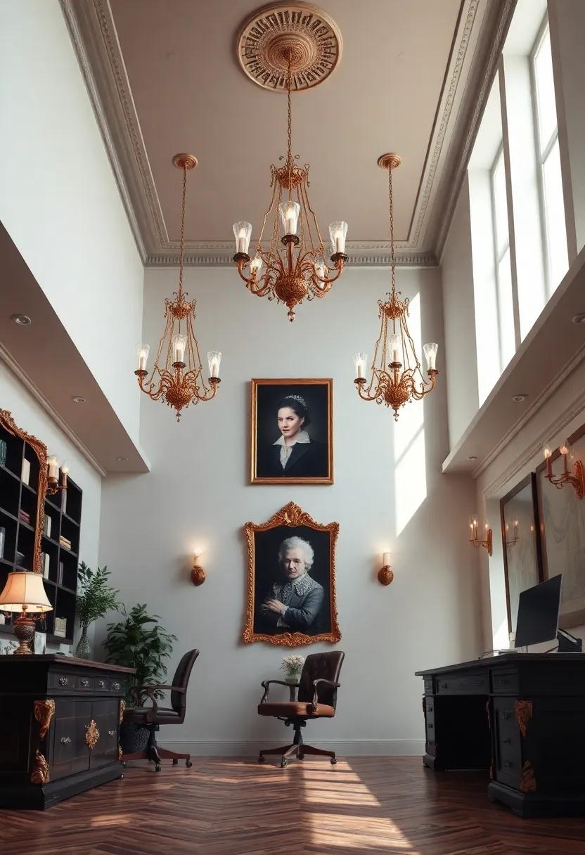 Subtle‍ Candles​ and flickering Firelight Softening the Shadows in⁢ a deeply Textured Interior Scene