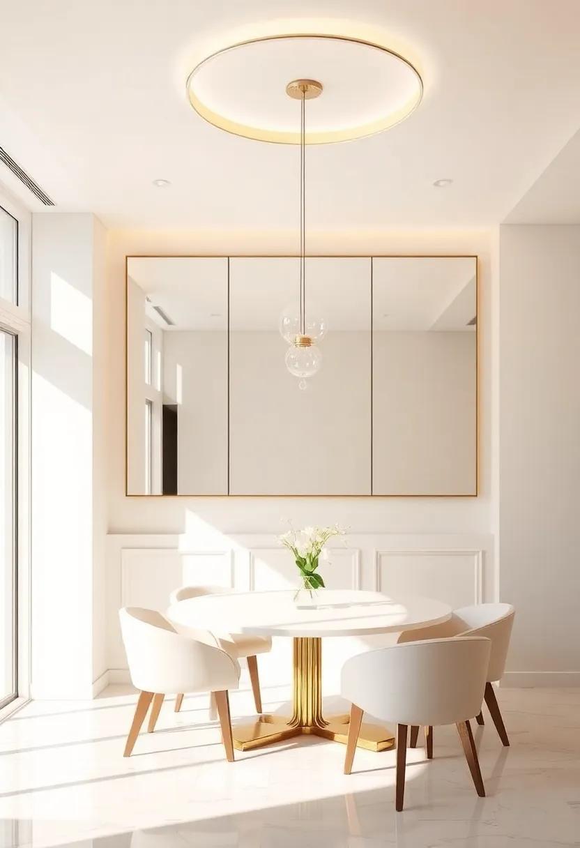 Brilliant Use of Mirrors: Reflecting Light to Enhance Dining Atmosphere