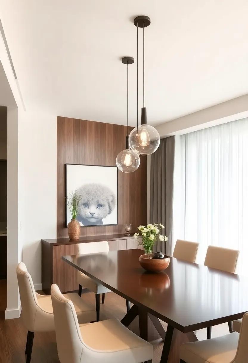 The Dramatic Impact of Pendant Lighting as a Focal Point in Your Dining ​Room