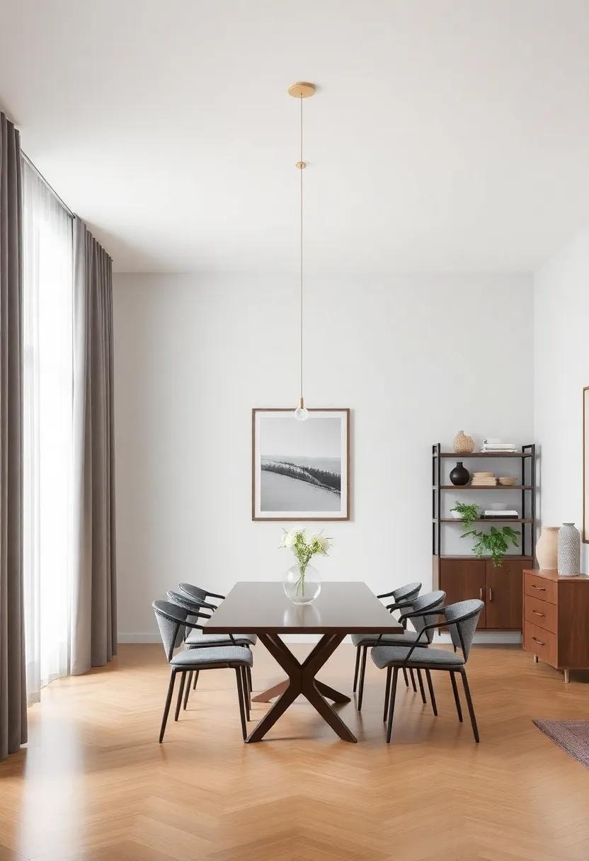 Emphasizing Vertical Space with Tall Shelving and Art Installations to Draw the Eye Upward