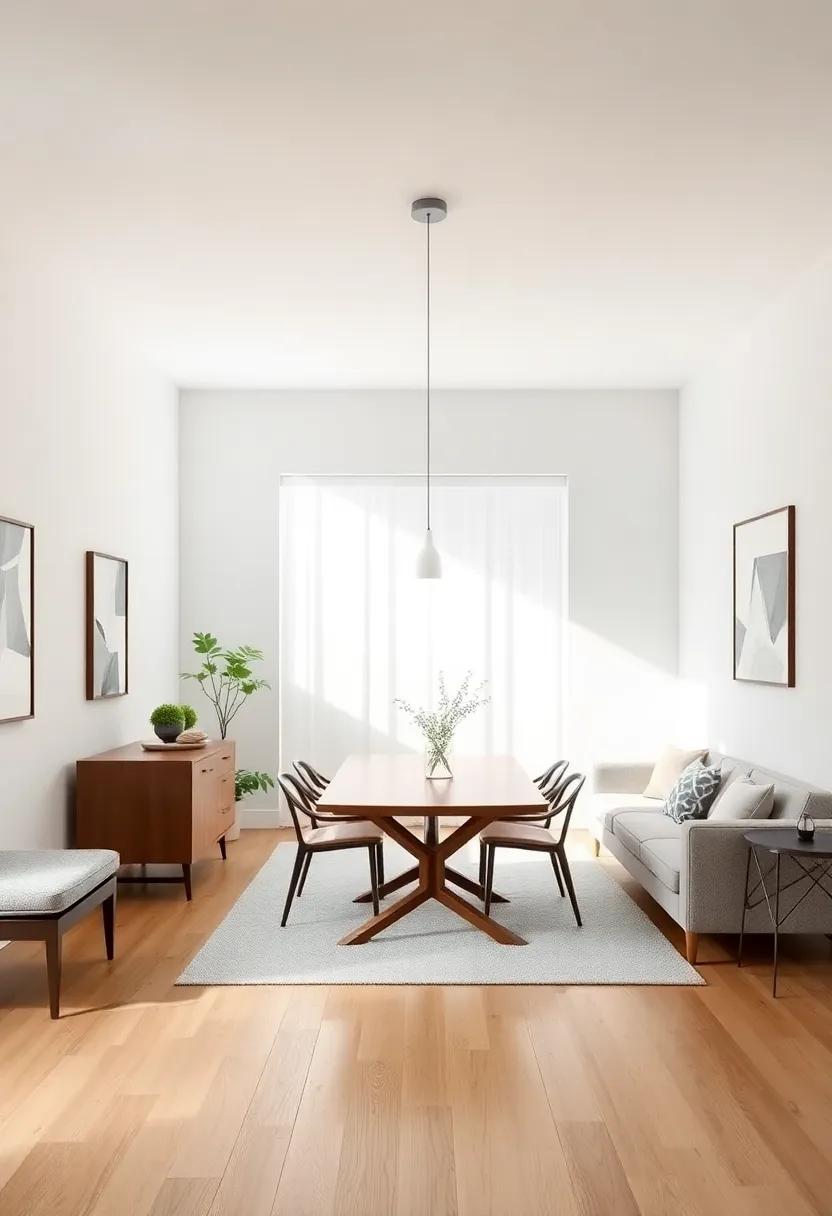 Keep pathways clear by arranging furniture⁢ so that movement around the dining area feels effortless and unobstructed