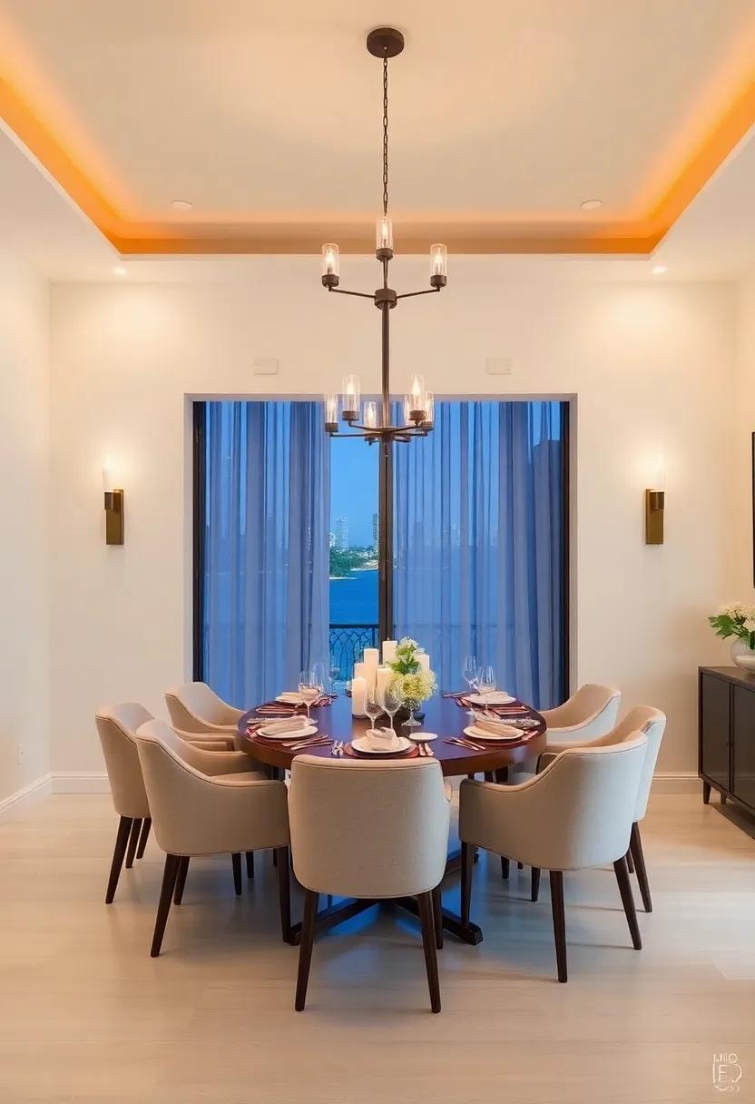 Layer lighting ‍to create​ a warm ambiance; combine overhead fixtures,candles,and soft wall sconces⁣ for a well-lit dining experience