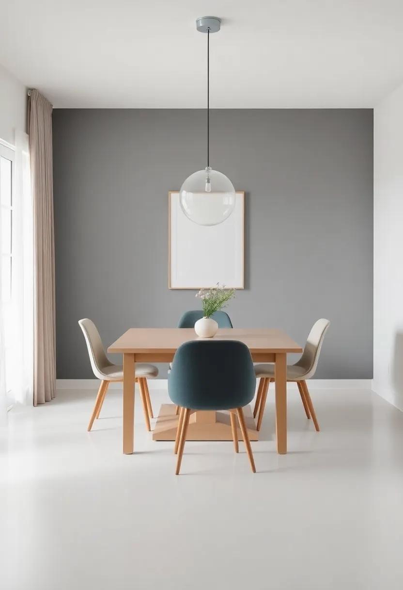 Mix​ and match dining chairs to create a personalized look, but ensure they maintain a cohesive ​style or color palette