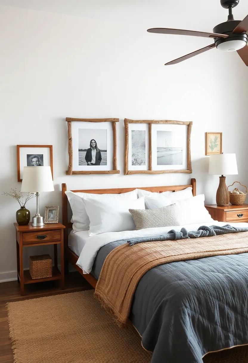 Driftwood Picture Frames: Bring a taste of⁣ coastal ​living indoors by‍ displaying your favorite moments in frames ⁣made ⁤from beachcombed materials