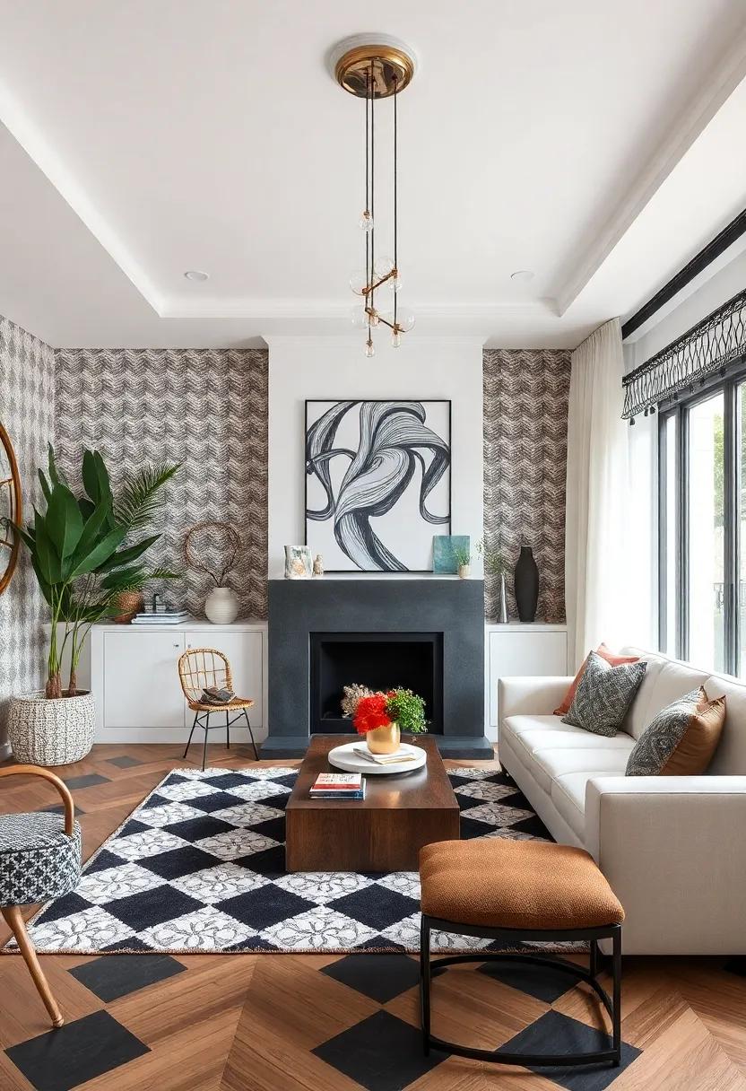 Layering Patterns: Creating ‌Harmony through Contrast