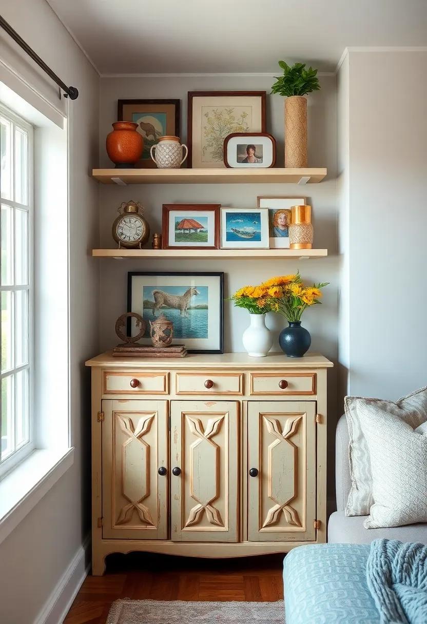 Create a‌ Gallery Wall: Use painted ​furniture, like ​small⁣ cabinets or‍ shelves, to ⁢display art⁣ and accessories that complement your⁣ eclectic theme