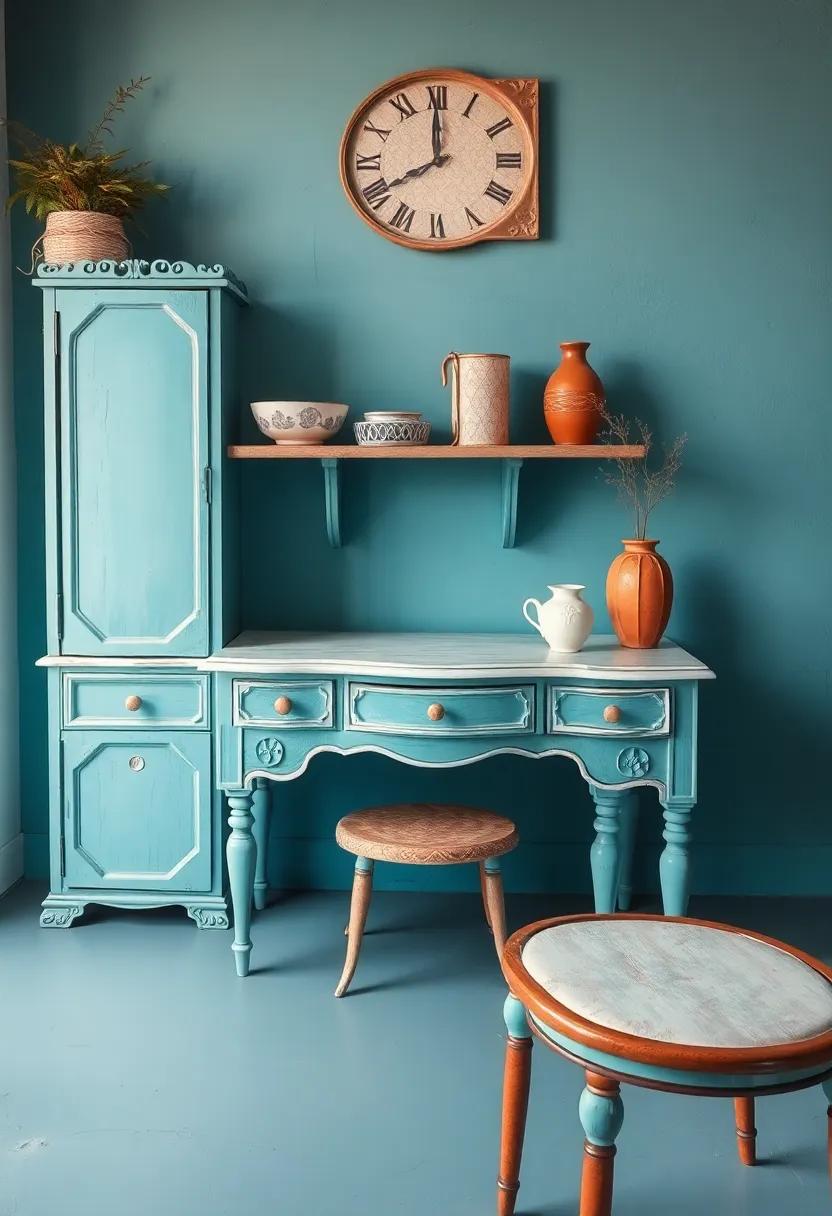 Experiment with Sheen: Mix various finishes like matte and glossy ⁣paint on your furniture for a textural​ contrast that catches⁢ the eye