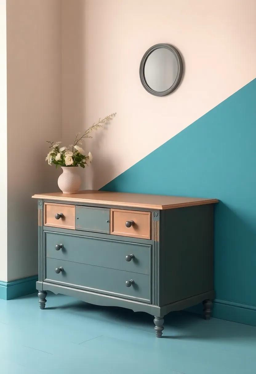 Go‌ for Ombré: Try an ombré ⁢effect on a piece of furniture, blending colors for​ a smooth transition that ‍adds depth