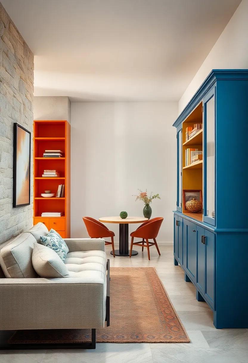 Paint ‍Inside Shelves or drawers in Unexpected Colors to Surprise and Delight