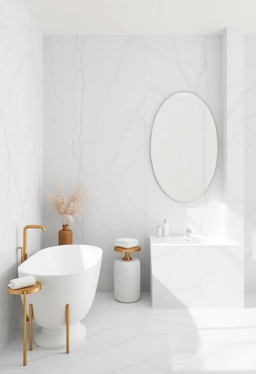 coastal Patterns and⁤ Textiles: Adding Personality to Your Bathroom Space