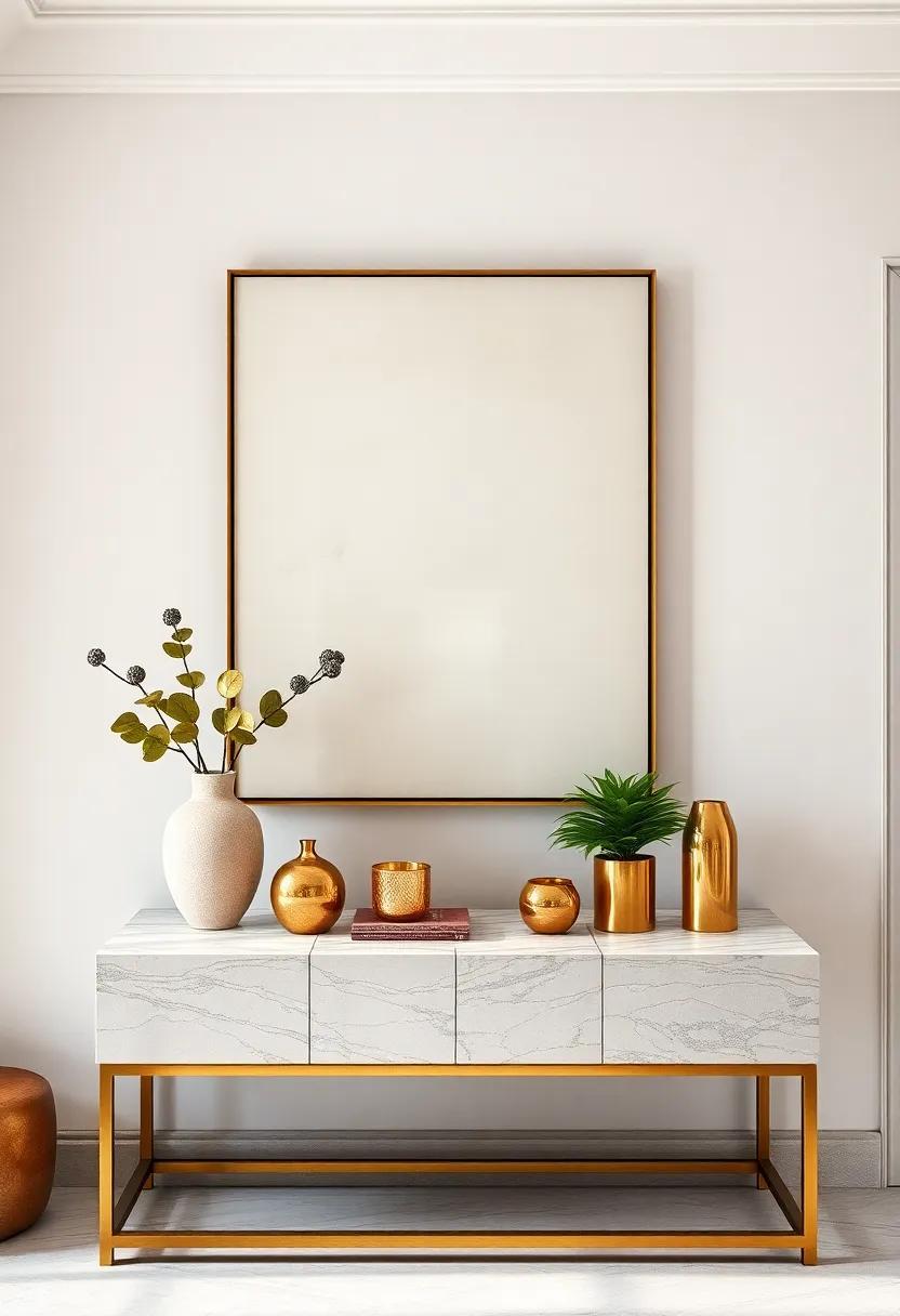 Introduce a tasteful selection of‌ brass or gold-toned accessories ⁢to bring⁤ warmth and understated ‍luxury