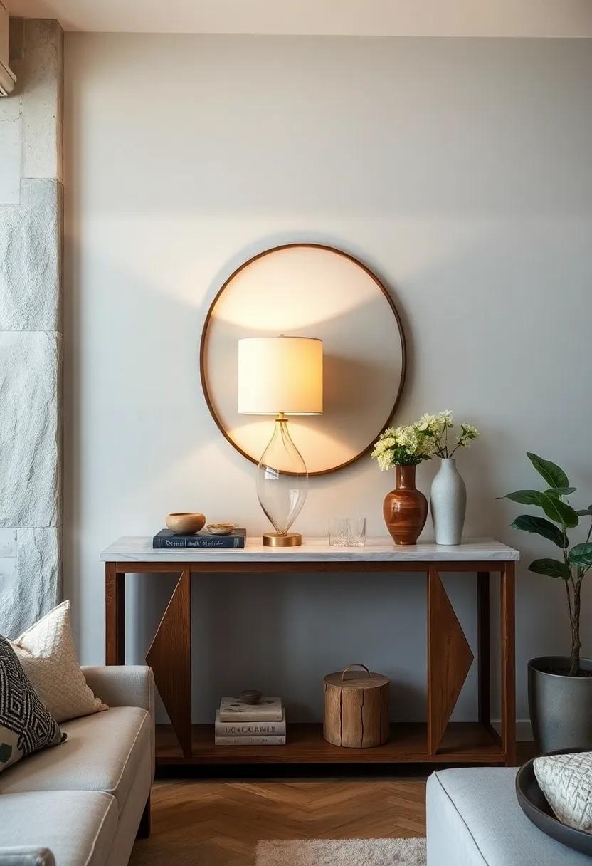 Mix in a vintage-inspired⁢ lamp with a contemporary vase ‌for an effortlessly curated ⁣look