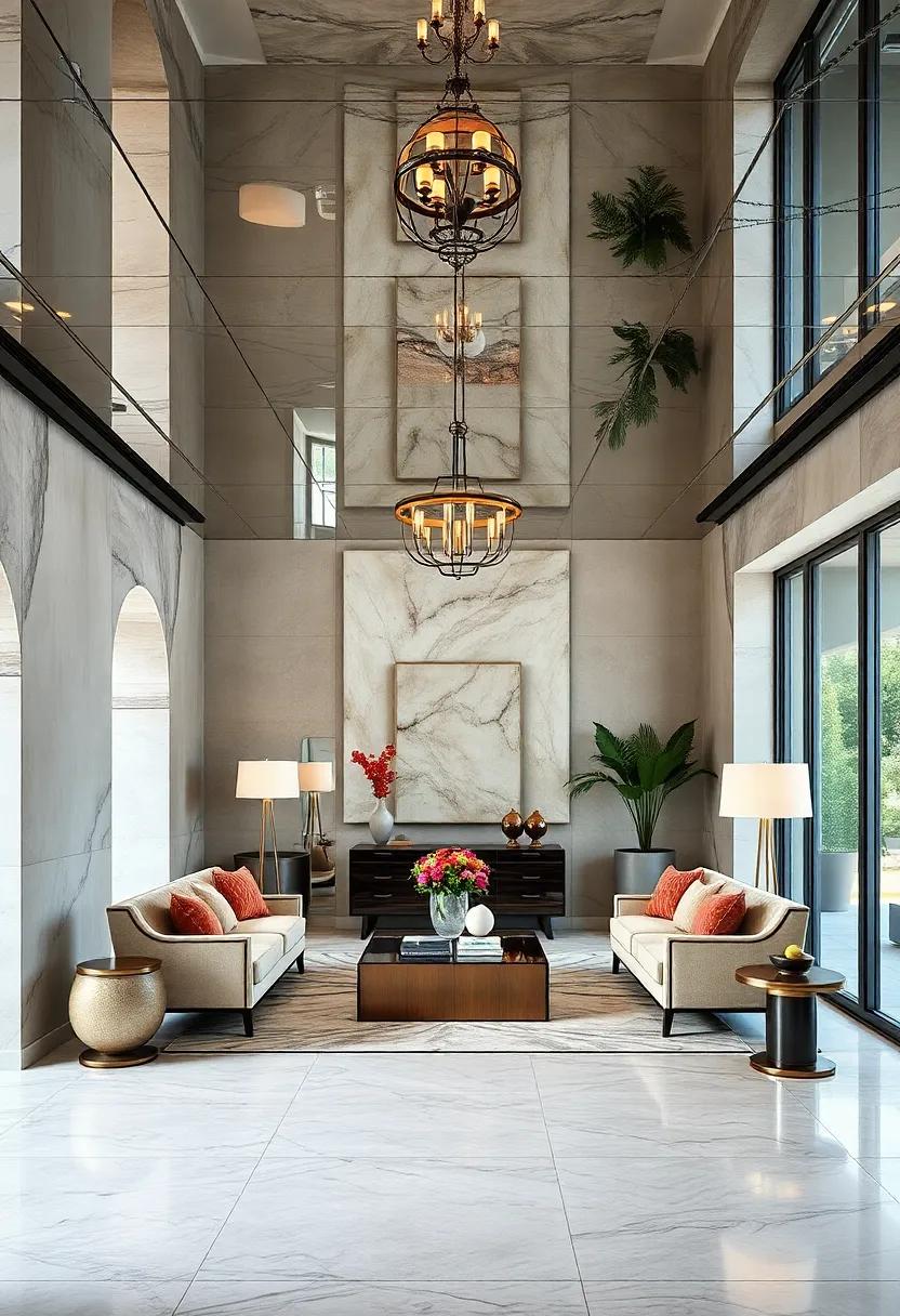 Creating Visual ⁣continuity by Mirroring Statement Furniture Pieces in ‌the⁣ Ceiling Reflection‍ Above