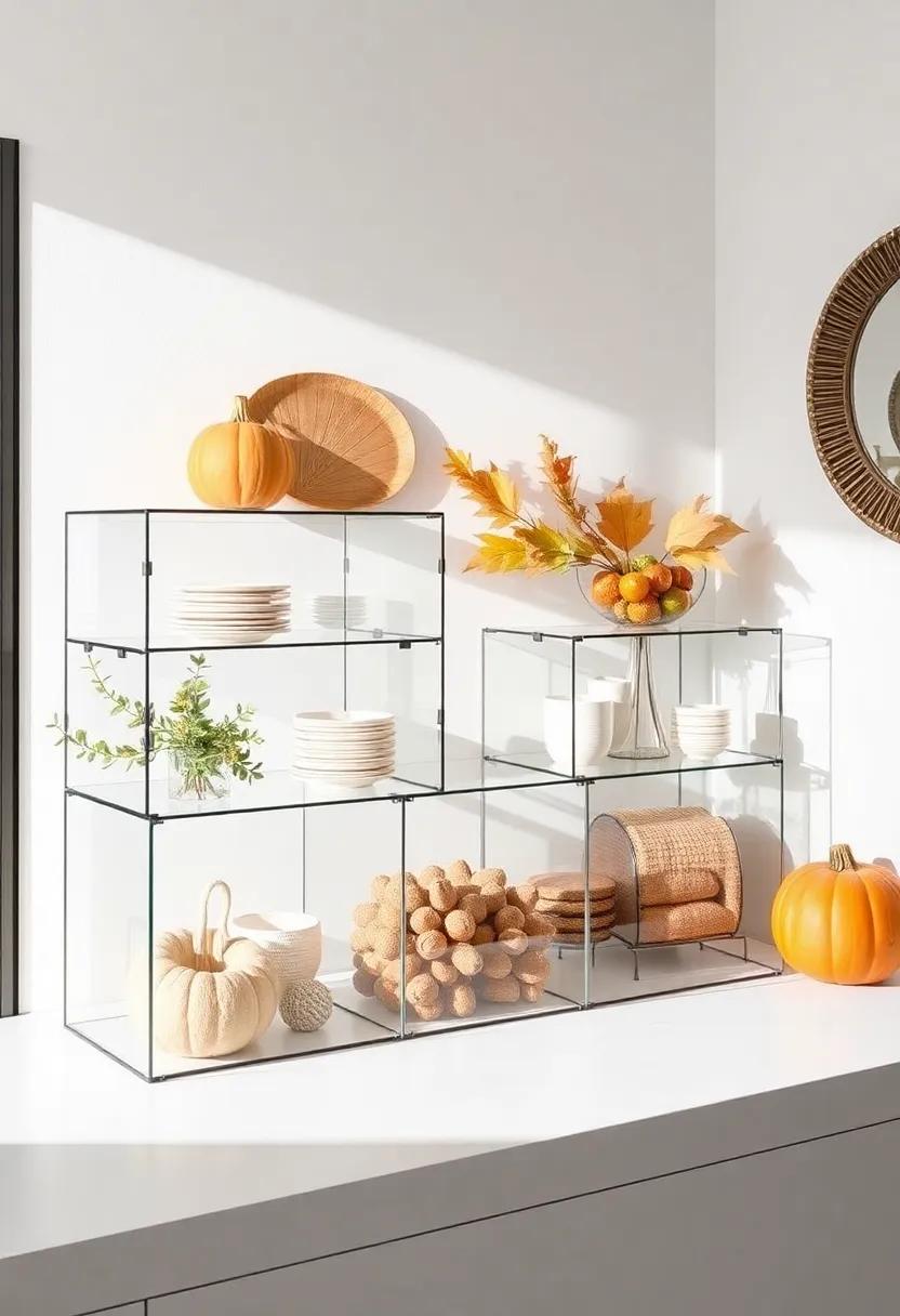 Clear Visibility: Using Transparent Storage ​to⁣ Showcase Your Fall Finds