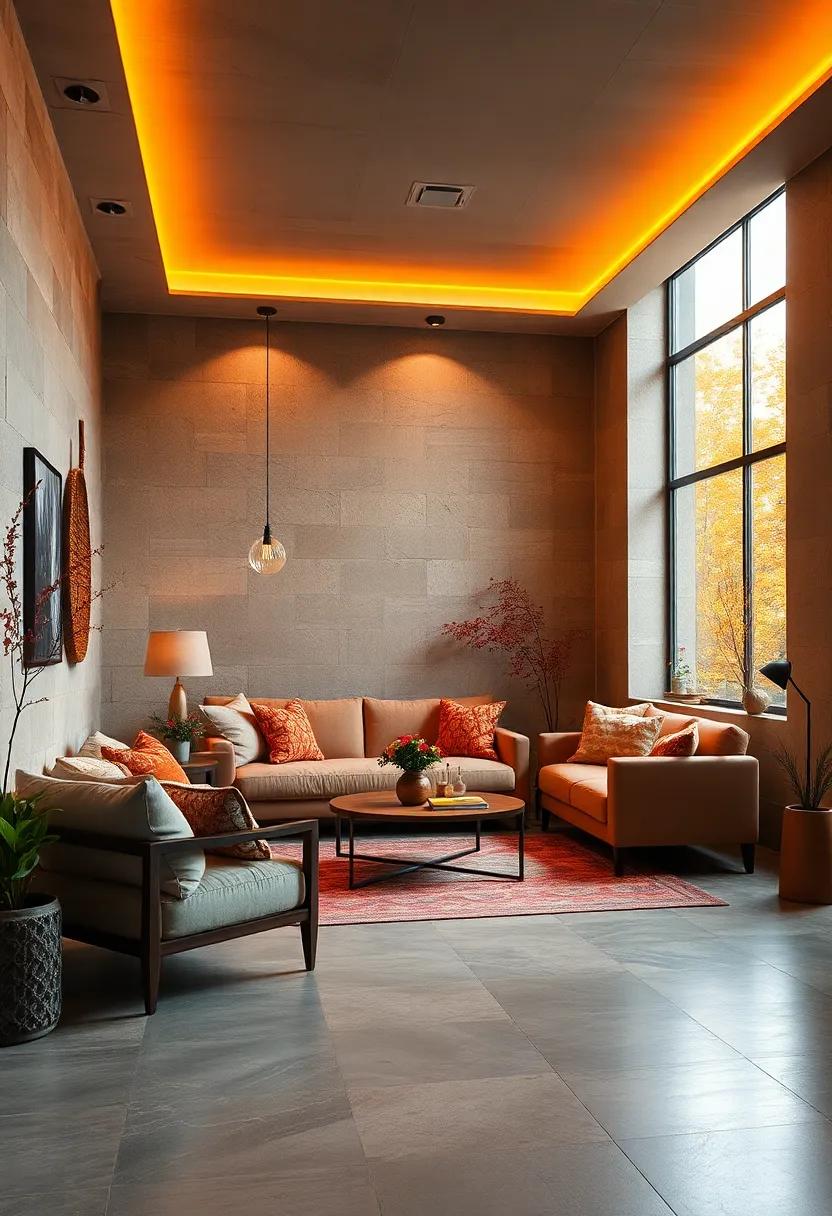 Cozy Corners ​Bathed in ​Golden Amber Light Evoking the essence ⁤of Autumn Evenings