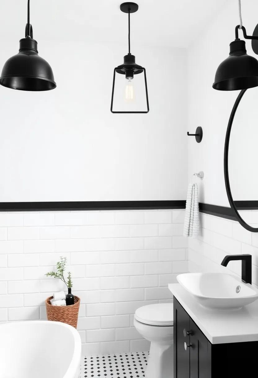 Layered Lighting: Combine pendant lights and sconces in black finishes for a well-rounded lighting scheme that enhances the ambiance and functionality