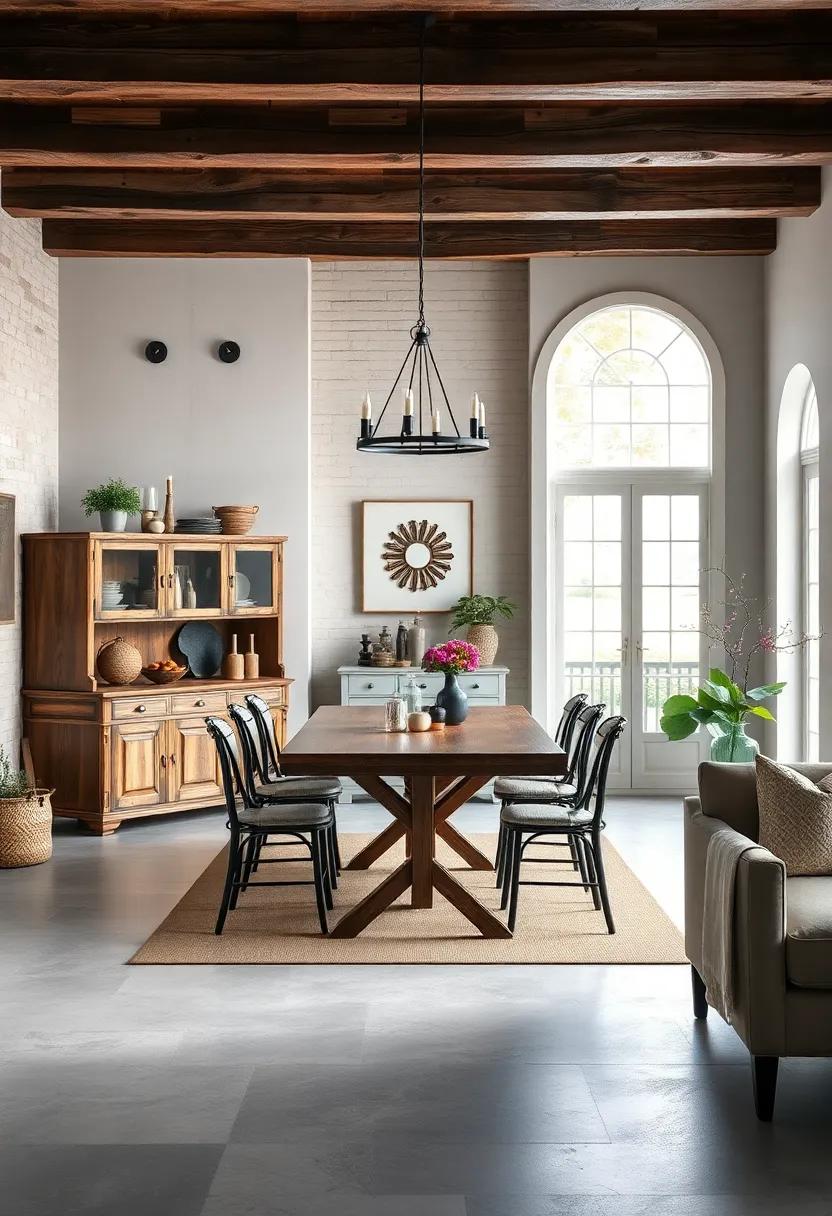 Add a touch of​ vintage charm using​ distressed cabinetry⁣ for stylish storage and display