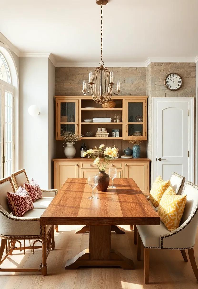 Include a butler's pantry or sideboard for extra ⁢storage and⁣ a touch of classic farmhouse functionality