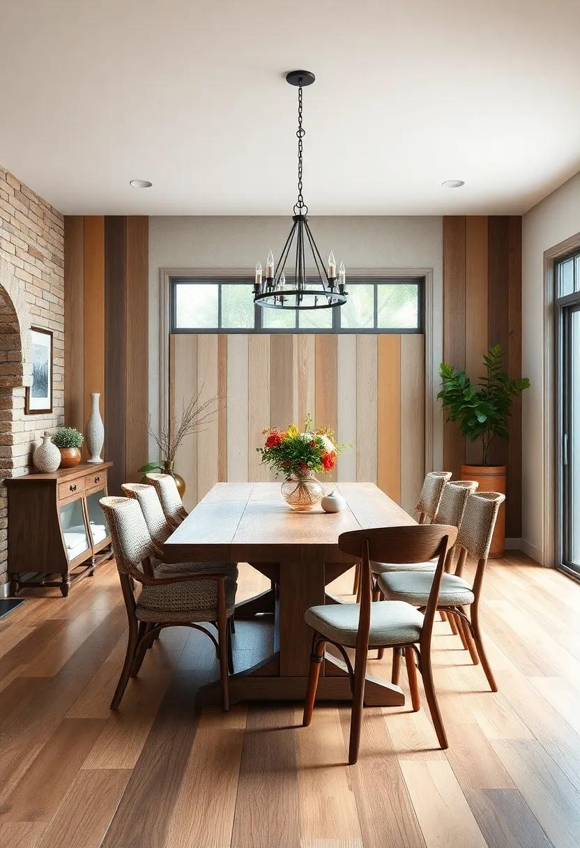 Mix and match different‌ wood finishes to add ‍visual interest while maintaining⁢ a cohesive rustic look