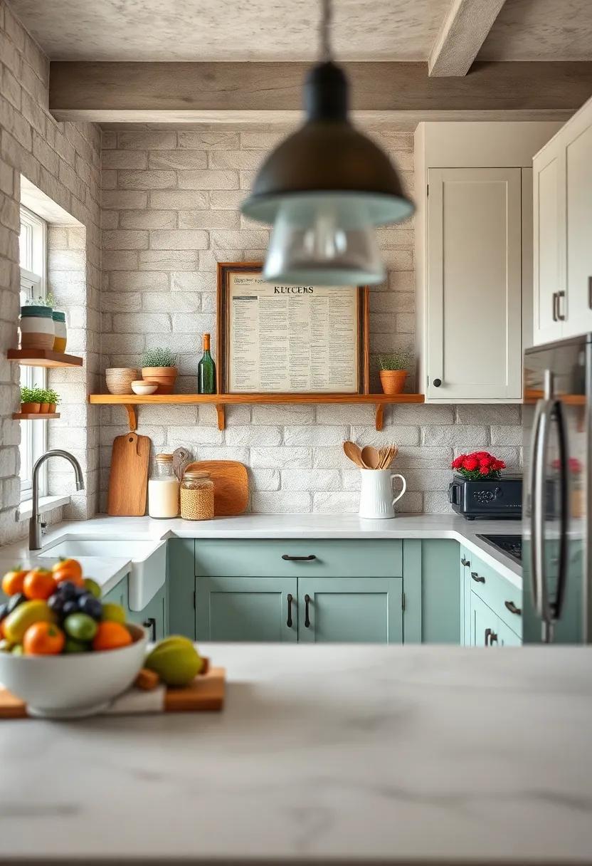 Vintage Recipe ‌Linens: Frame old recipe cards or linens as wall art to add a personal farmhouse touch