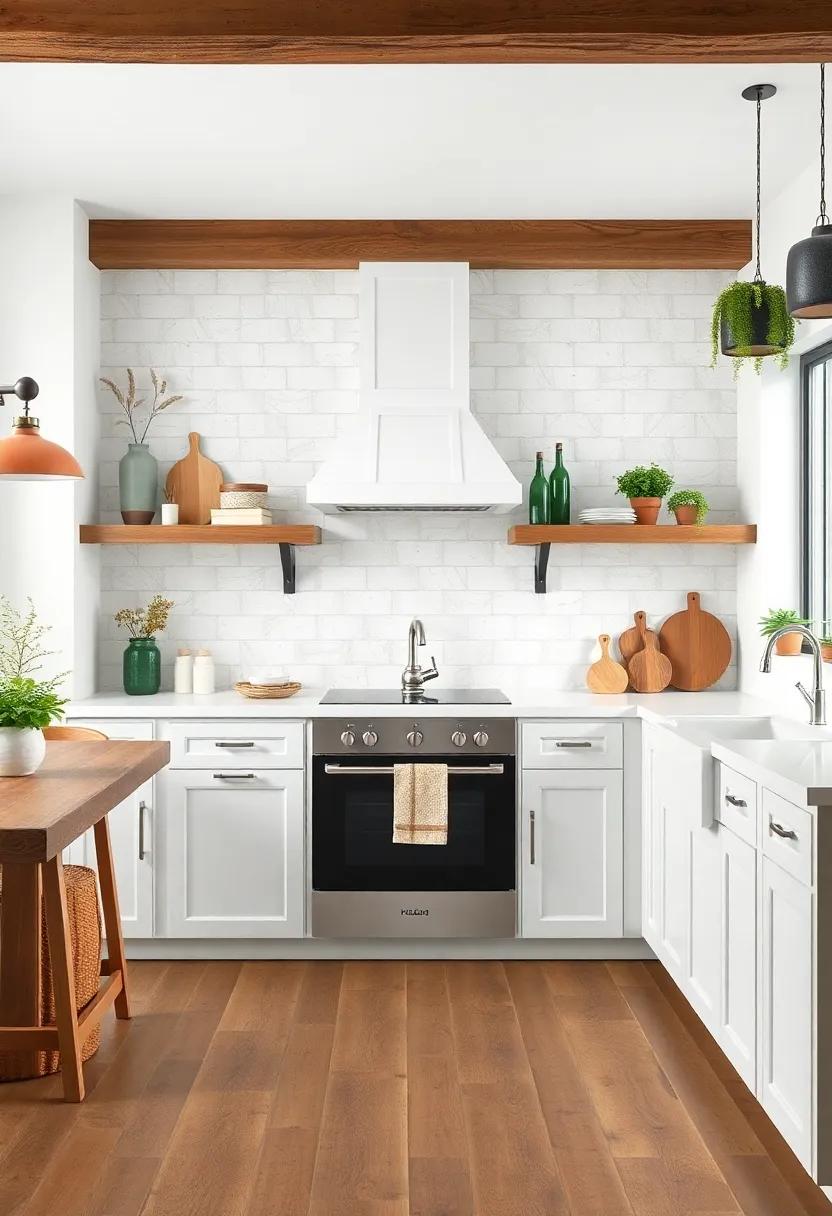 Rustic Ceramic: Embrace rural​ charm​ with rustic ceramic tiles that ​have⁢ an⁣ uneven surface and earthy colors, perfect for a cozy kitchen vibe