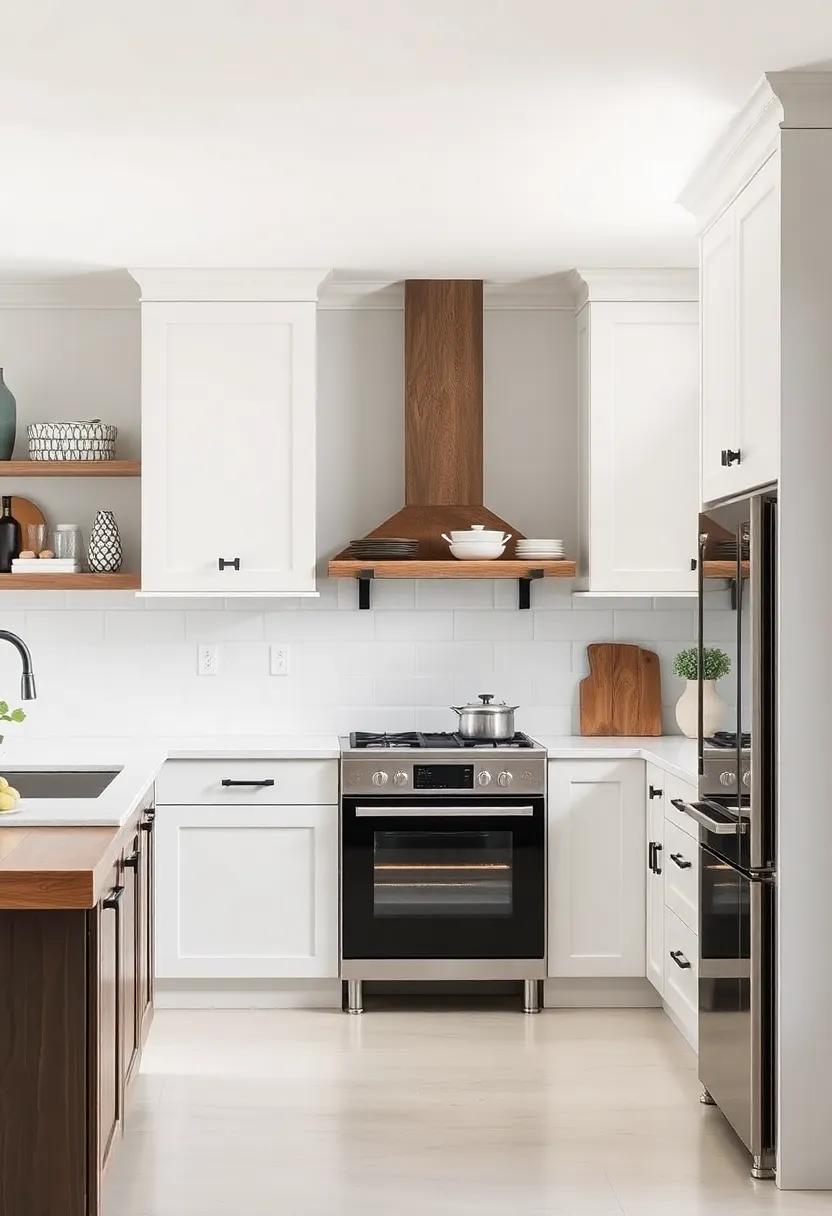 Contrasting ‍Elements: Playing with Modern and Rustic Kitchen Designs