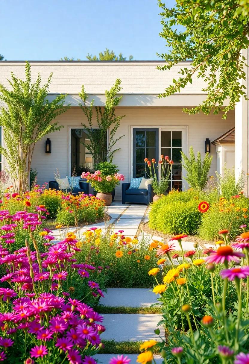 Wildflower Meadows Blossoming⁢ in Open Front⁣ Yards⁤ for Pollinator-Friendly Warm Seasons