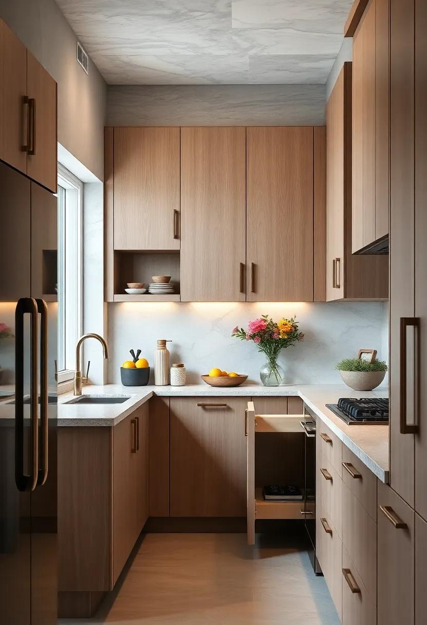 Add⁢ a slim, pull-out pantry ‌cabinet to⁢ fit narrow spaces and maximize storage