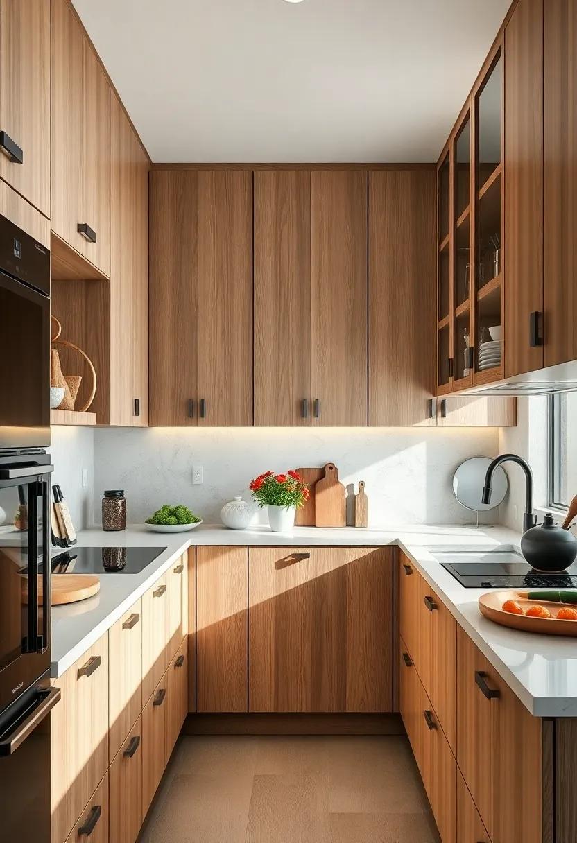 Choose multi-functional⁤ cabinet units with built-in cutting boards or knife blocks