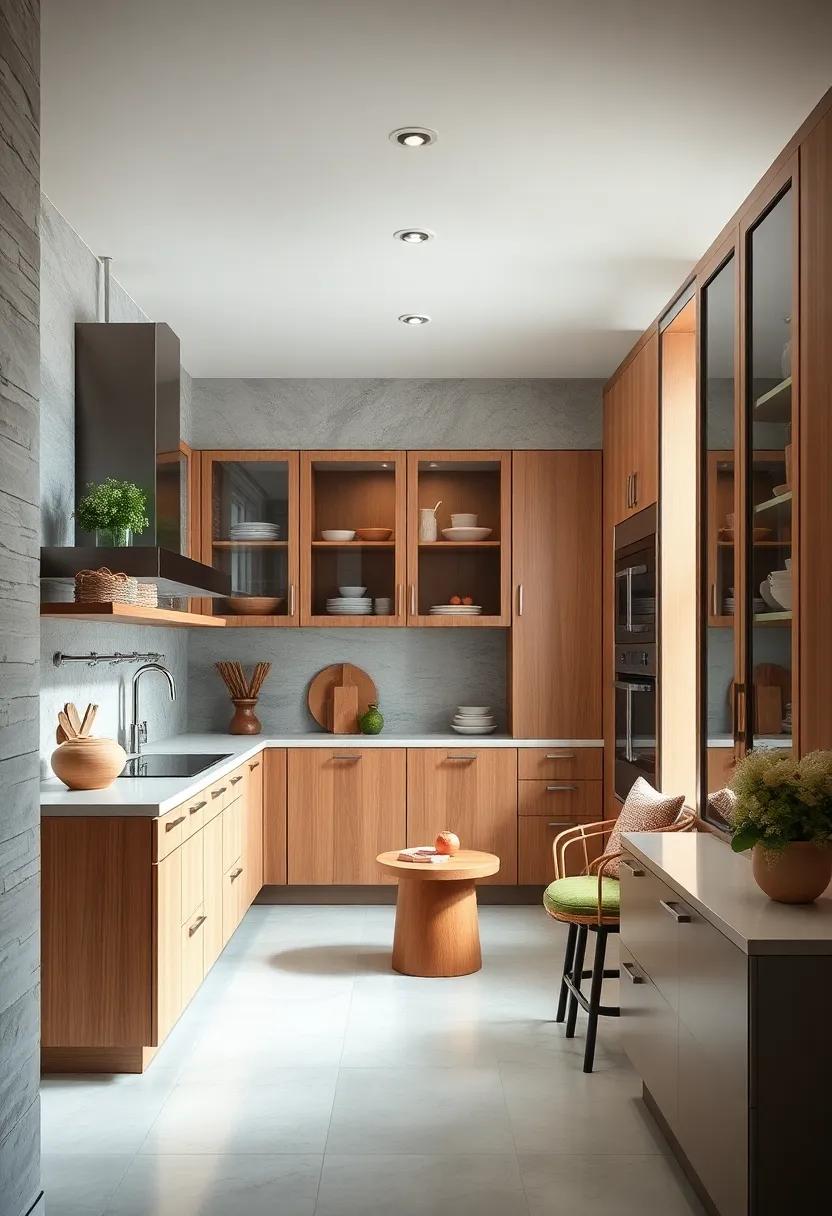 Opt‍ for glass-front cabinet⁤ doors to create an open, airy feel ‌without sacrificing storage