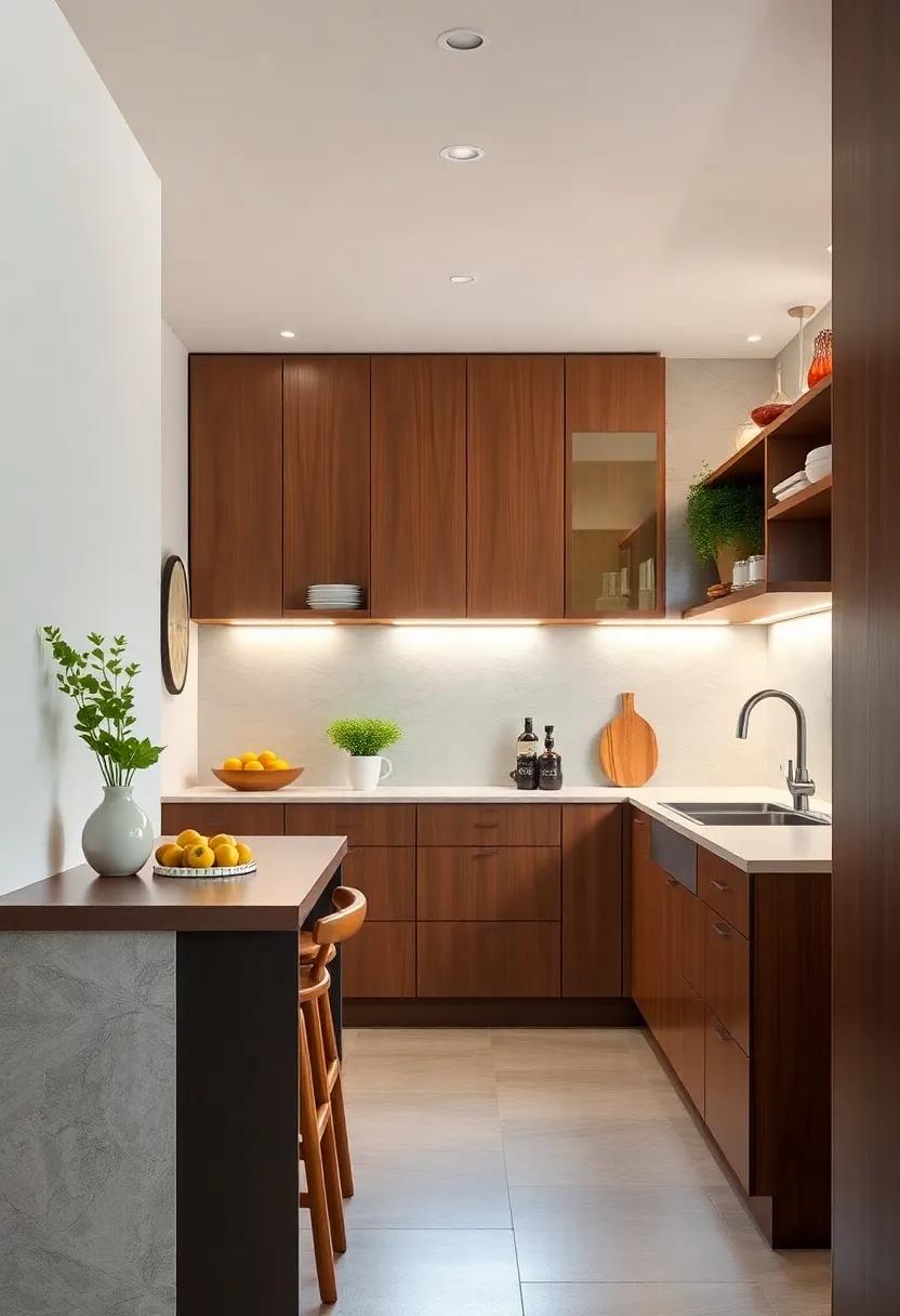 Use cabinet ⁣doors‌ to mount small racks or hooks for storing‍ lids, cleaning supplies, or utensils