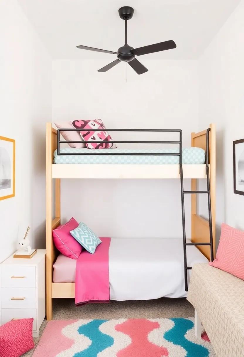 Artistic Headboards: ⁢Install ⁤artistic headboards for the upper bunk – think painted⁤ designs,decals,or even fabric-covered panels​ to add a unique flair