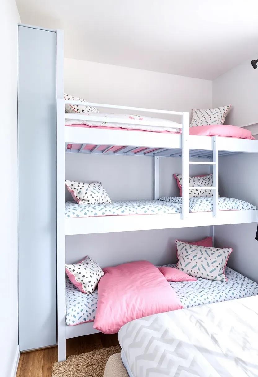 Bunk‍ Bed Color Schemes: Choose a color scheme for ⁤the‍ entire room that complements the bunk beds, creating a harmonious look that ties it all together
