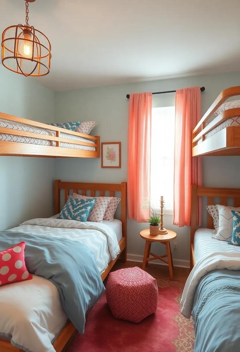 Mix ​and ‍Match Decor: Encourage creativity by mixing and matching ​decor styles, incorporating ⁣vintage finds with modern bunk bed ​designs