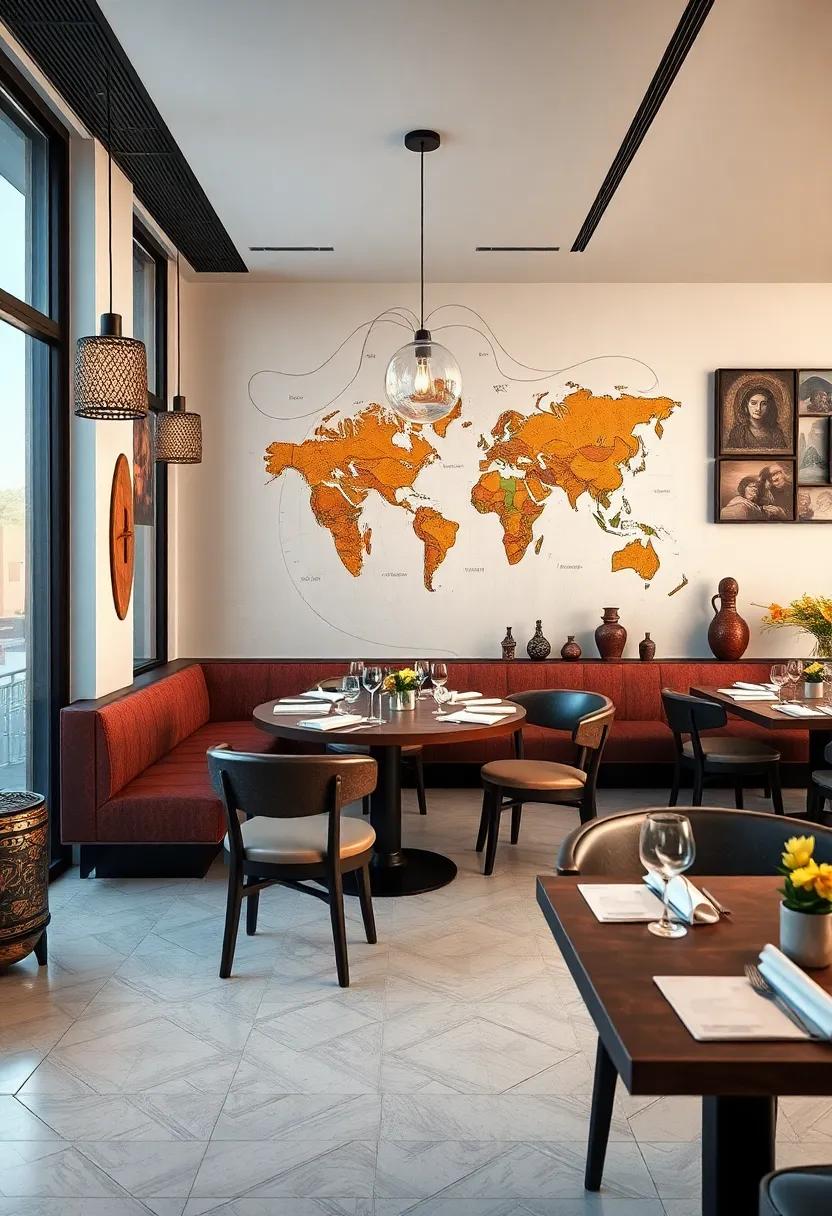 Global Nomad:​ Discover a dining space filled with artifacts from around the world, each telling its⁢ own story, celebrating diversity and cultural richness