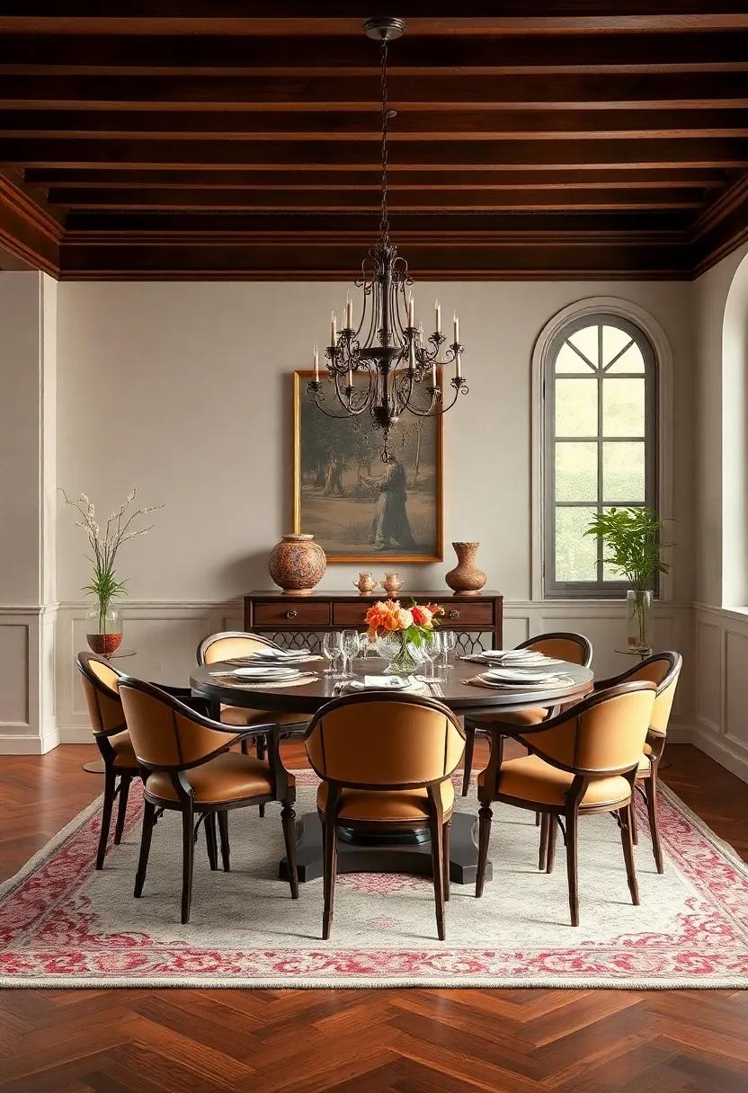 Historical Fusion: Get inspired by⁣ a⁤ dining room that merges antique British⁤ accents with contemporary Indian elements,showcasing the ‍beauty⁤ of cross-cultural storytelling