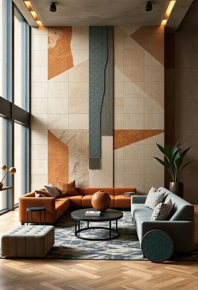 Expressive Blend of Egyptian Hieroglyphic‌ Textures ‌and⁣ French⁣ Baroque‌ Ornamental Features‌ in Contemporary ‍Style