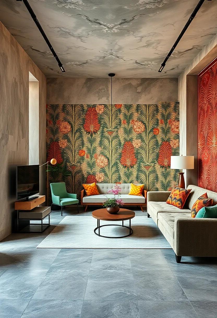 Playful Interplay Between Korean ​Hanbok Textiles and Native South American ⁣Feather Motifs