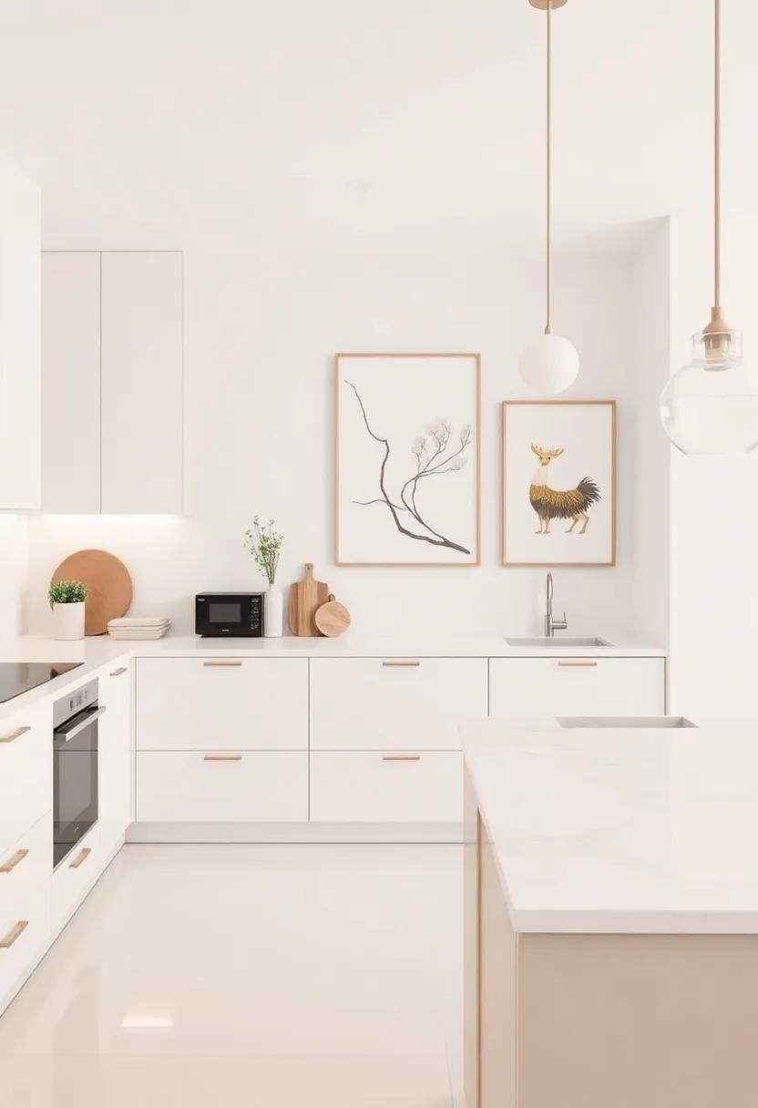 Artful Wall Décor:‌ Select art pieces in⁤ soft‍ hues can serve as focal points, ​personalizing the kitchen while sustaining an air of elegance