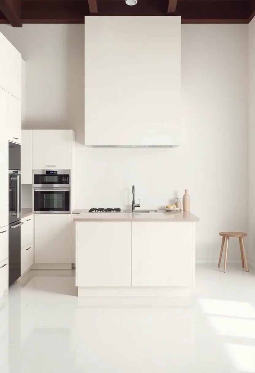 Artistic Wall Color: A⁤ fresh coat​ of⁢ pearl-infused⁣ paint lends a serene backdrop,making ⁣the space feel airy while still being cozy