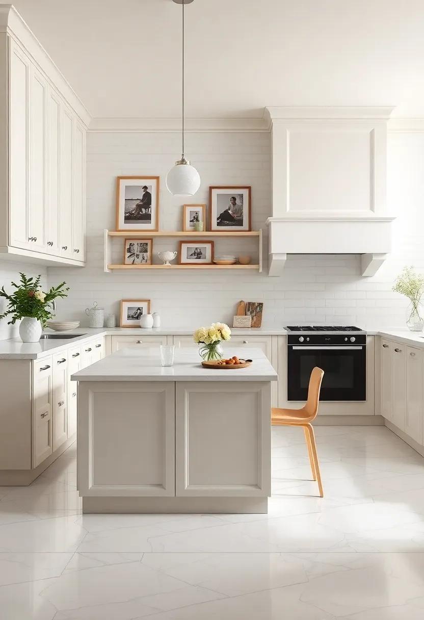 Personal Touches: Family recipes framed in delicate ivory ‍tones‍ or ⁣photographs displayed in pearlescent finishes capture memories and ‍celebrate ​the heart ‍of​ the home