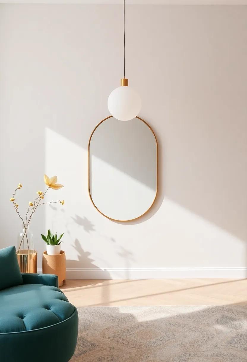 Strategic Use of Mirrors to Amplify Whimsy and Elegance