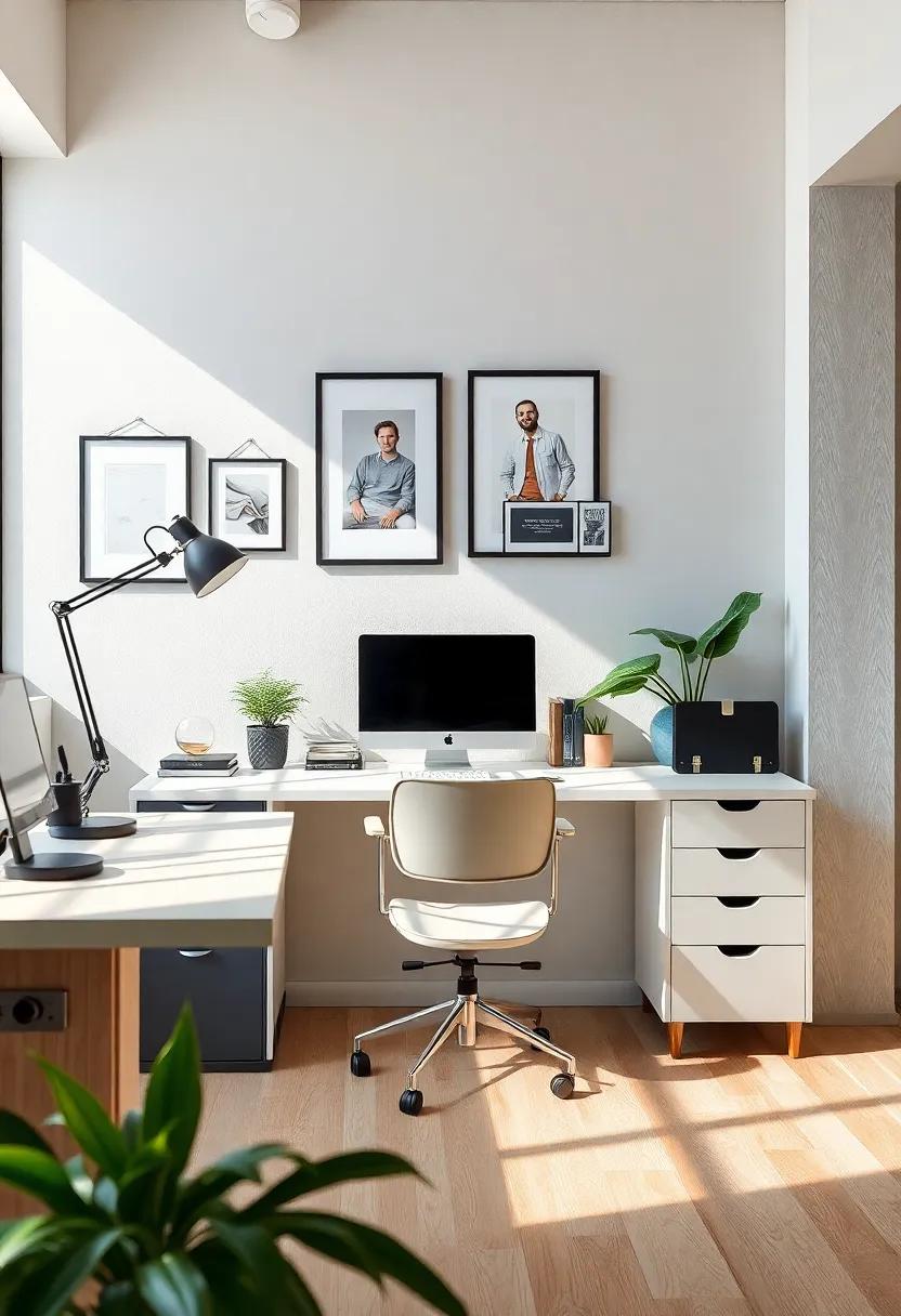 Personal Touches: Infuse your personality into your office with framed photos, mementos, or creative tools that spark joy and fuel productivity